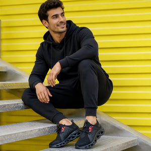 <span class=keywords><strong>Scarpe</strong></span> Sportive Unisex Leggere e Traspiranti con Protezione Punta in Acciaio, <span class=keywords><strong>Scarpe</strong></span> da Lavoro Invernali per Primavera, Autunno ed Estate - Product Image 3