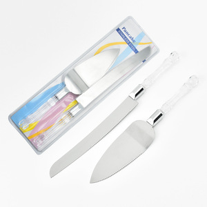 Juego de 2 Utensilios de Acero Inoxidable para Pizza y Pan: Cuchillo y Pala Triangular para Pastel, Herramientas para Hornear - Product Image 2