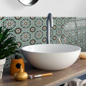 Panneau mural auto-adhésif en <span class=keywords><strong>PVC</strong></span> écologique, imperméable, motif floral moderne, pour crédence <span class=keywords><strong>de</strong></span> cuisine et <span class=keywords><strong>salle</strong></span> <span class=keywords><strong>de</strong></span> <span class=keywords><strong>bain</strong></span>, vente en gros - Product Image 4