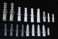 Bouchons muraux en plastique, 10 pièces, pour Expansion de Tube, ancre, prise murale, 8mm, qualité garantie