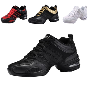 Zapatos de Baile Deportivos Modernos para <span class=keywords><strong>Mujer</strong></span>, Transpirables, para Fitness y <span class=keywords><strong>Tenis</strong></span>, Venta al por Mayor de Fábrica, Zapatos de Jazz con Plataforma - Product Image 1