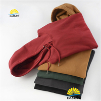 Sampel gratis harga pabrik untuk hoodie kustom sweatshirt katun wanita hoodie pullover merah muda