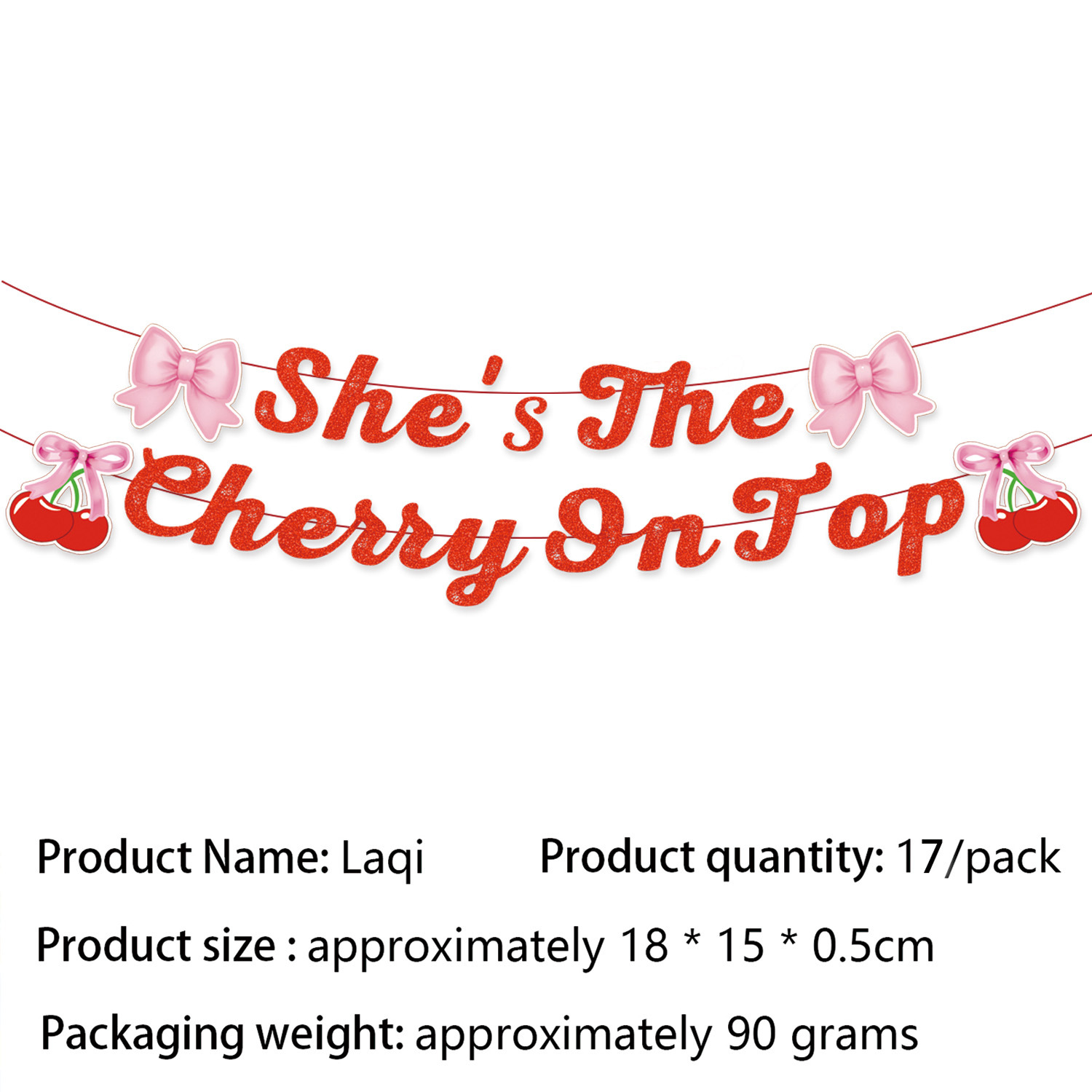 A&nbsp;:&nbsp;1 bannière She's The Cherry On Top