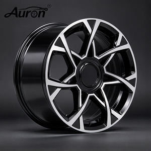 Rueda de Aleación de Aluminio 5.25x17 en Negro Brillante con 1 Pieza Fundida para Automóvil de Pasajeros, para Flying Spur/GT Bentayga, Rueda Forjada OE - Product Image 1