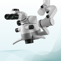 Microscope chirurgical dentaire Zoom avec caméra CE ISO 13485 pour l'endodontie ORL Ophtalmologie Utilisation clinique