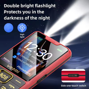 โทรศัพท์มือถือปุ่มกด K3 2G พร้อมไฟฉาย LED คู่ หน้าจอ 2.4 นิ้ว รองรับซิมคู่ โทรศัพท์มือถือแบบง่าย 32MB+32MB คีย์บอร์ดขนาดใหญ่ - Product Image 6