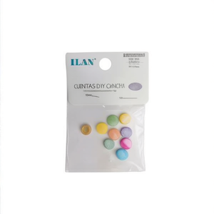 Ilan Cuentas Diy Concha 10mm Colores 9pc - Product Image 1