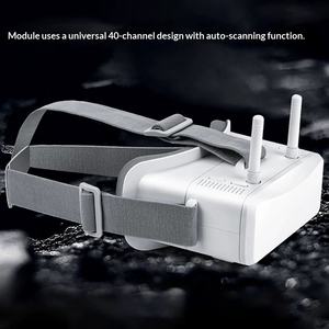 Lunettes FPV 5.8G Longsit VR100, casque vidéo HD pour drone RC, vol FPV à aile fixe - Product Image 2