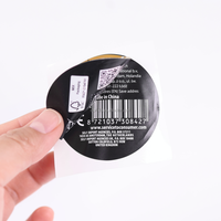 Étiquette personnalisée multi-pages, autocollant refermable, livret d'informations étendu pour l'emballage cosmétique