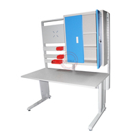 Detall-réparation d'ordinateur ESD établi conception de magasin d'ordinateur portable table de travail électrique