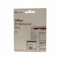 Tarjeta de Clave Office 2019 Pro Plus, Activación en Línea, Garantía de 6 Meses, Tarjeta Física 2019 PP, Envío Rápido y Gratuito