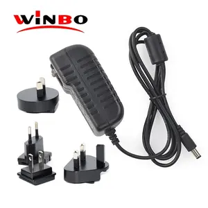 Winbo 12V 0.5a 1a 1.5a 2a 2.5a 3a universal travel tap adaptor used for set top box and cordless telephone