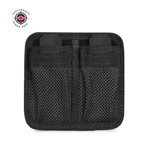 Bolsa de herramientas de malla de nailon multifuncional de doble cara - Puede contener tapones para los oídos de repuesto para baterías y bolsa de almacenamiento táctica para baterías - Product Image 1