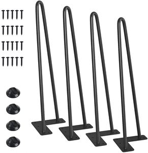 Factory Dining Table Feet Desk Leg Furniture Metal Hairpin Table Legs Cabinet Sofa Legs