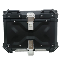ZHUITU 25L 36L 45L boîte supérieure 55L 65L 85L moto nourriture déjeuner livraison X boîte vélo ensemble Top case moto alliage aluminium boîte