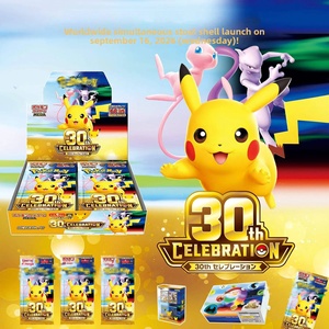 Boîte <span class=keywords><strong>de</strong></span> boosters Pokémon TCG M6a 30th Celebration Version japonaise Cartes à collectionner PTCG Pikachu Mew Mewtwo scellées en usine, vente en gros - Product Image 1