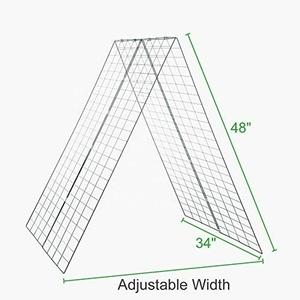 TRELIS DE <span class=keywords><strong>CONCOMBRE</strong></span> REVÊTEMENT DE POUDRE <span class=keywords><strong>Treillis</strong></span> de jardin pour plantes - Product Image 2