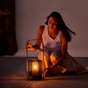 Rechargeable <b>Solar</b> Camping <b>Lantern</b> Portable Waterproof <b>Outdoor</b> Garden Patio Decorative <b>Light</b> - Product Image 1