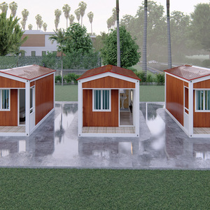 Casa Contenedor de Acero Prefabricada, Impermeable, de Construcción Rápida, para Vivienda Temporal o Uso <span class=keywords><strong>Vacacional</strong></span> - Product Image 3