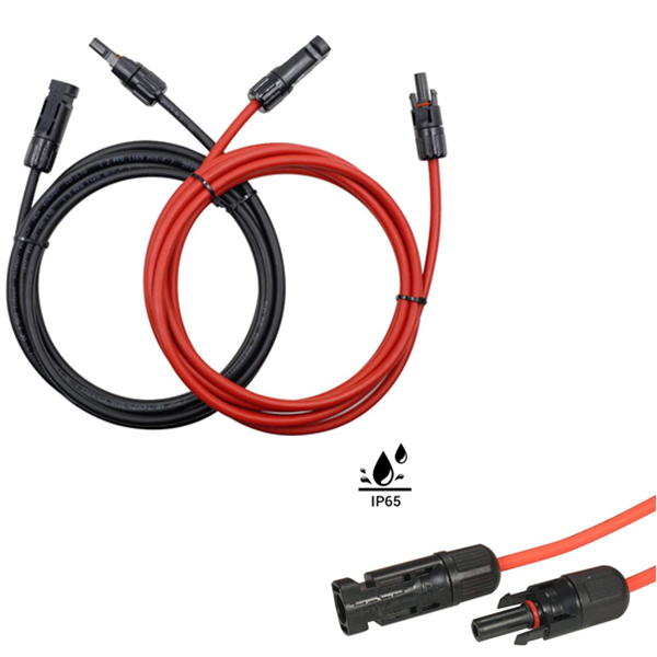 PV1-F Solar Inverter Battery Cable Durable 4mm 6mm Copper Power Wire PE Insulation 30A for Photovoltaic Panel Solar Stations
