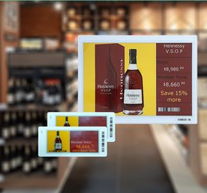 10.2 Inch 4 Color E-Paper E-Ink <b>Smart</b> <b>Electronic</b> Shelf Label Abs Material Digital Price Tag For Store Supermarket Use Eas System - Product Image 1