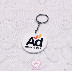 Nuovo <span class=keywords><strong>Portachiavi</strong></span> in PVC Personalizzato dal Design Elegante, Produzione Speciale di <span class=keywords><strong>Portachiavi</strong></span> Promozionali con Logo - Product Image 2