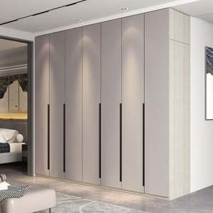 Precio de fábrica Armarios abiertos modernos Habitación Dormitorio personalizado Combinación Gabinete Muebles Madera - Product Image 2