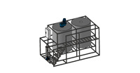 Machine de préparation, de dilution, de mélange, de maturation et de dosage automatique de produits chimiques en poudre personnalisable, système de dosage alcalin PAC PAM
