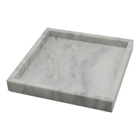 Plateau et assiette de service ronds en marbre gris personnalisés, durables, classiques et polis pour les fêtes, la maison et les restaurants