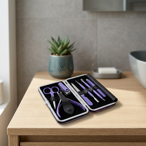 Kit de manucure et pédicure professionnel en acier inoxydable, 5-en-1, portable, pour adultes et personnes âgées – Vente chaude - Product Image 2