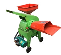 Machine de traitement des aliments pour volailles de marque OEM en excellent état, construction en acier, hacheuse à ensilage, hacheuse à paille, type C003