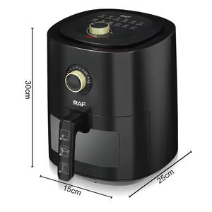 Freidoras de Aire Inteligentes Eléctricas de 6L, Nuevo Diseño, Multifunción, Sin Aceite, con Pantalla Táctil - Product Image 3