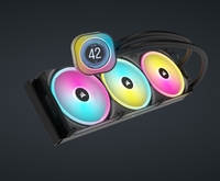 Offre Spéciale ICUE LINK H170i Refroidisseur de processeur liquide LCD 420mm avec écran LCD IPS pour les jeux Dissipation thermique élevée