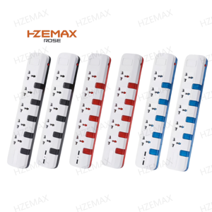 Neon chỉ số ánh sáng 3 <span class=keywords><strong>m</strong></span>àu 5 ổ cắ<span class=keywords><strong>m</strong></span> ổ cắ<span class=keywords><strong>m</strong></span> USB <span class=keywords><strong>Type</strong></span>-C trình chuyển đổi 220 V của dải điện - Product Image 4