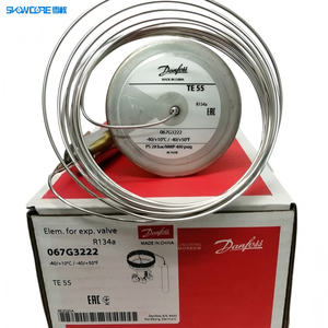 Vanne d'expansion <span class=keywords><strong>Danfoss</strong></span> / Sonde de pression / Tête de commande - TEN20 067B3292, TEN55 067G3222 pour système de réfrigération CVC R134A - Product Image 1