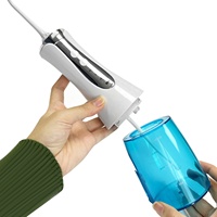 Hydropulseur Portable Rechargeable, irrigateur dentaire sans fil, Jet d'eau Oral, nettoyeur de dents