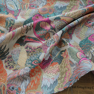 Nouveauté 2023 Tissu en dentelle de tulle de haute qualité, broderie organza, brocart jacquard pour robes de soirée, tissu français antistatique pour ameublement et literie - Product Image 4