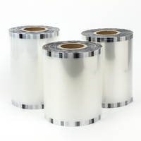 Film d'étanchéité transparent en PVC de qualité alimentaire, très vendu, pour un emballage universel Fresh-Lock dans les boulangeries et pâtisseries