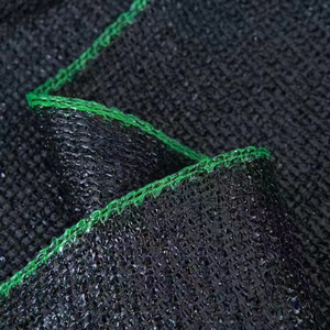 Filet d'ombrage agricole HDPE noir d'usine avec filet en plastique <span class=keywords><strong>de</strong></span> protection solaire traité aux UV - Product Image 3