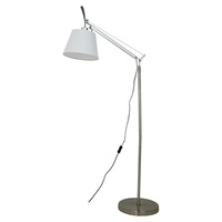 Lampe sur pied à bras articulé en aluminium, style vintage industriel moderne et simple, protection oculaire, pour salon, chambre, chevet, canapé