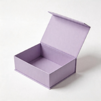 Nouvelle boîte pliante magnétique en papier avec grand logo personnalisé, emballage de luxe, boîte cadeau rigide en carton pliable