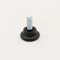 Vis à boulon fileté M8 * 25 personnalisée Pieds de mise à niveau de meubles avec connecteur de joint en acier réglable pour la cuisine et la salle à manger à usage hôtelier