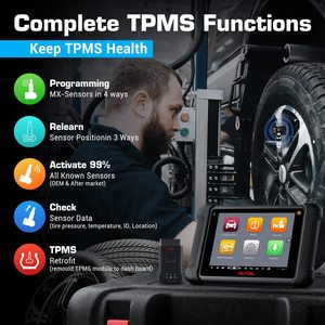 Autel maxisys ms906ts ferramenta de diagnóstico, sensor programável, tpms ms906ts mk808ts mp808ts - Product Image 5