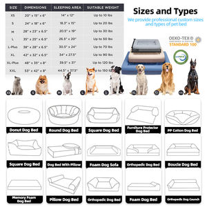 Individuelles 3-4-5-stufen-waschbares 30D-Schaumsofa kleine Hundebett-Stufen - Product Image 5