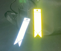 Lampes de chasse professionnelles pour l'extérieur, accessoires réfléchissants pour la marche, en PVC, orange et rouge, pour la chasse en plein air