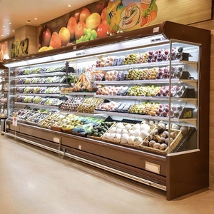 Máy làm lạnh siêu thị tiết kiệm năng lượng và tủ lạnh hiển thị siêu thị tiên tiến để bán hàng lý tưởng - Product Image 1