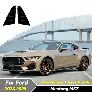 For 2024 2025 Car Rear <b>Window</b> Windshield <b>Cover</b> Body Side <b>Window</b> Blinds Decoration Modification Kit - Product Image 1