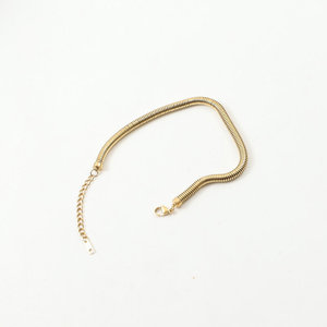 <span class=keywords><strong>Cavigliera</strong></span> Trendy in Acciaio Inossidabile, Catena a Serpente Rotonda da 5MM, Braccialetto alla Caviglia alla Moda per Ragazze - Product Image 3