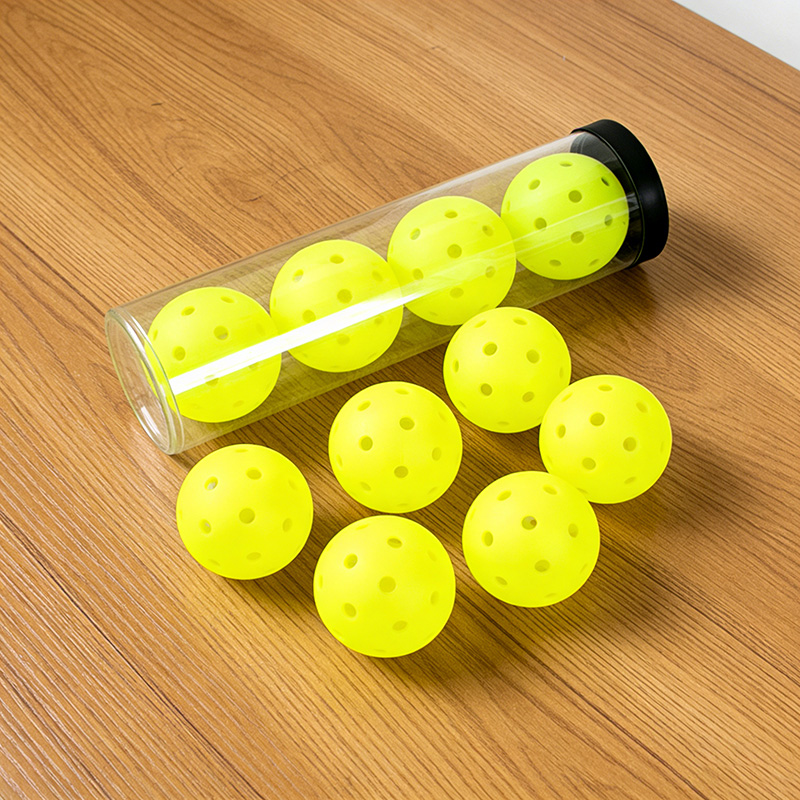 Factory Direct Sale Pickleball Equipments USAPA Approved Premium PE Training Game Balls Outdoor 40 Holes Pickleball Balls