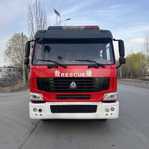 Camion de lutte contre l'incendie Sinotruk HOWO 4x2 avec réservoir d'<span class=keywords><strong>eau</strong></span> de 5000L-8000L à vendre aux Philippines et en Afrique - Product Image 2